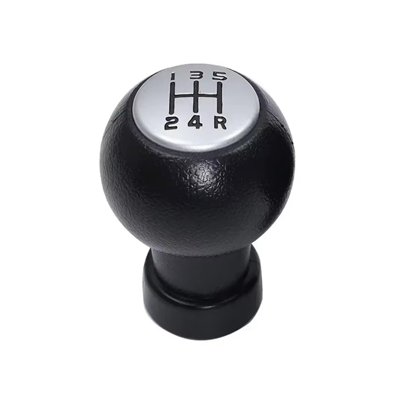 Cqrbne Gearknob Matte Silver Car Gear Lever Knob For Suzuki For Swift Sx4 For Alto 2005-2014 Car Hand Speed Gear Shift Knob Gaitor Collar Case Gear Shift Knob Handle(Gearknob Matte Silver)