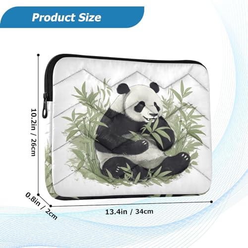 Funda para Laptop de 13-14 Pulgadas con Diseño de Panda miniatura 3