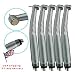 Doctor's Tools New High Speed Handpiece Standard Head Torque Push Button Type 3 Water Spray 4 Hole (Pack of 5)
