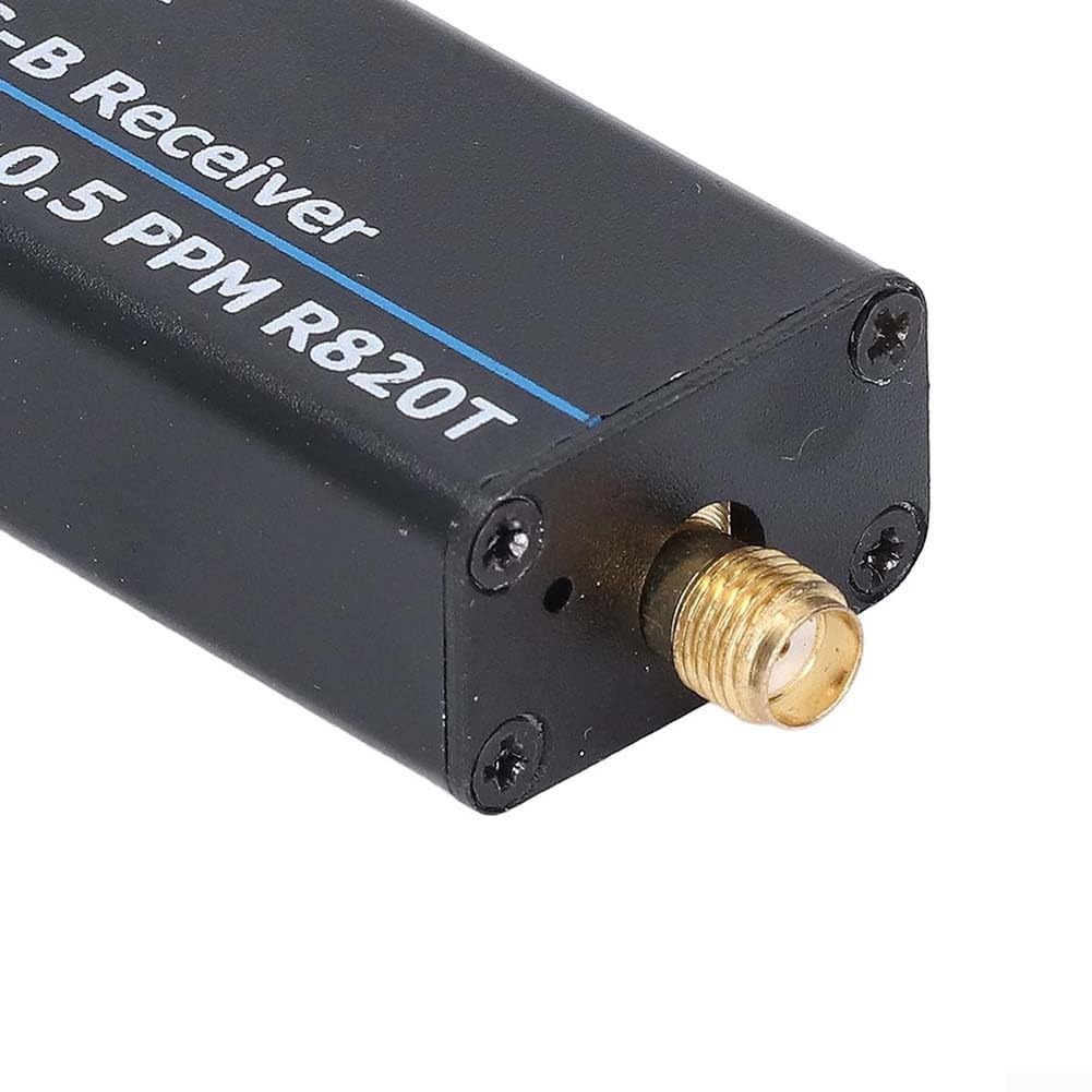 Récepteur USB RTL-SDR, 100 KHz-1766 MHz RTL2832U R820T2 0,5 PPM TCXO Radio Scanner pour antenne radio définie par logiciel