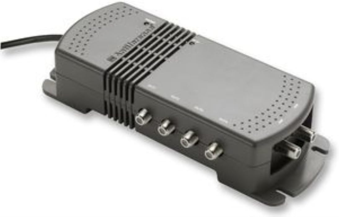 Best Price Square A240LRPROLTE 4 Way LTE Aerial Booster, Black