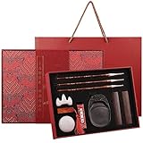 Buart Chinese Calligraphy Advanced Gift Set，Sumi Supplies for Calligraphy Beginners - Great Gift Id