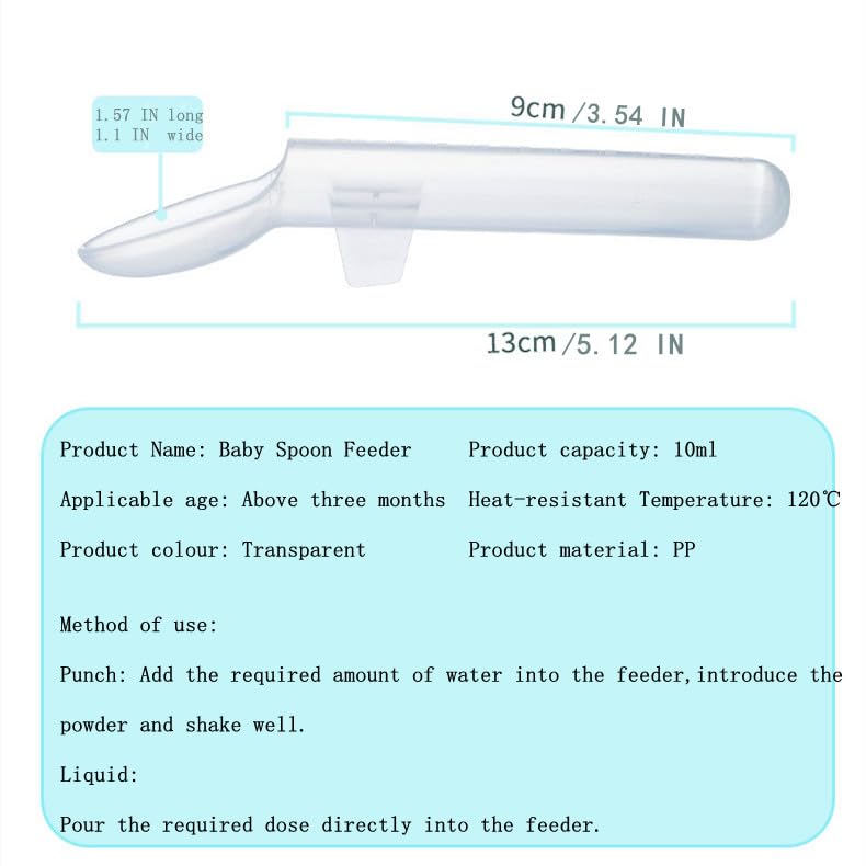 Image of Baby Nasal Aspirator Care Set, Silicone Ball Nasal Aspirator, 5 Milliliter Dropper Feeder, 10 Milliliter Feeding Spoon, Nose, Ear and Navel Dirt Cleaning Tweezers, Silicone and PP Material