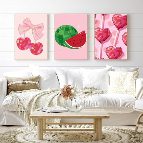 Image of cupmod 6 Packs Vintage Paint by Numbers Kit for Adults,DIY Acrylic Watercolor Oil Painting by Number On Canvas Without Frame,Retro Funny Drinks Paint by Numbers Kit for Home Wall Decor 8x12inch