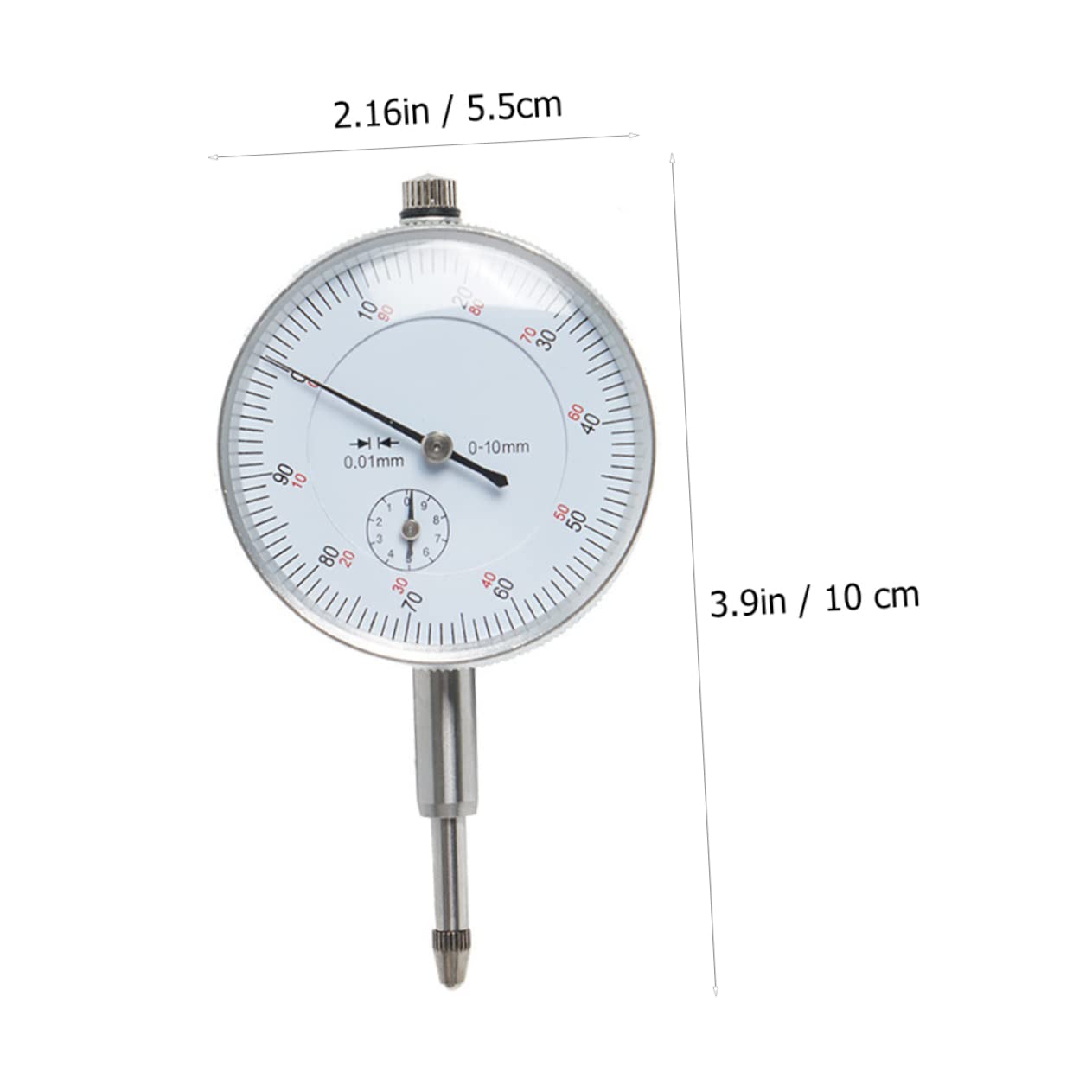 VILLFUL Precision Tool Indicator Gauge Digital Dial Towa Gauge Long Arm Dial Test Indicator for Easy Setup and Stable Use