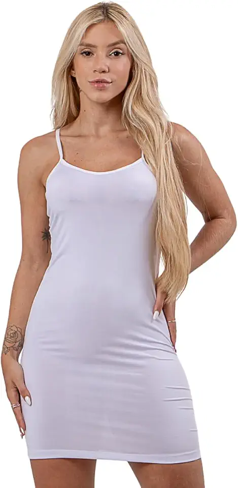 Vestido Anágua Feminino Segunda Pele Seguraça Condortável