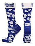 TCK Nevada Wolf Pack Womens Savage Socks (Blue/White, Medium)