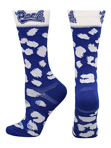 TCK Nevada Wolf Pack Womens Savage Socks (Blue/White, Medium)