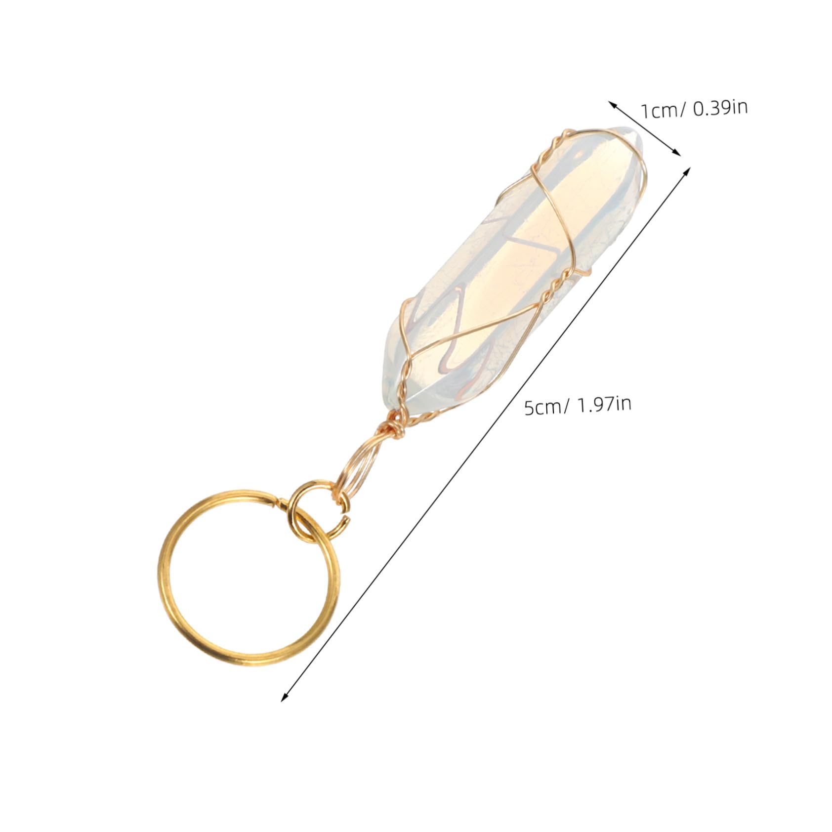 NOLITOY 10 Piezas Accesorios para Pelucas Africanas Forma de Cristal Cuentas Cabello para Trenzas de Mujeres Decoraciones Cabello para Uso Diario Joyas de Cuentas Anillos