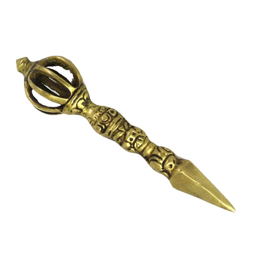 Miedziany tybetański buddyzm Dorje Vajra Phurba Amulet Ręcznie robione Nepal Ozdoby