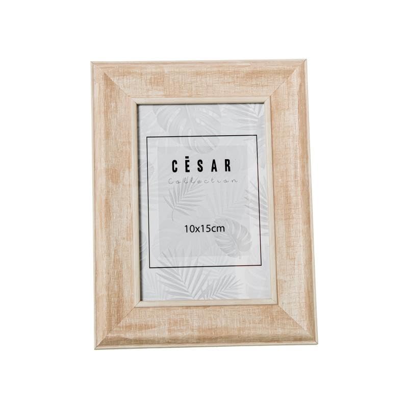 Cadres photo 10x15 cm DRW en lot de 12 avec dos en bois MDF naturel