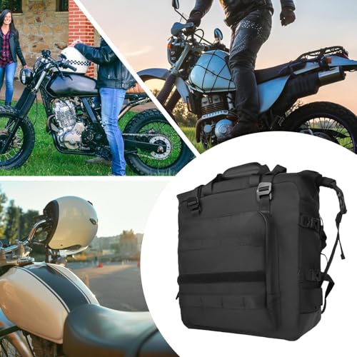 Sacoches de selle moto étanches pour garder vos affaires au sec