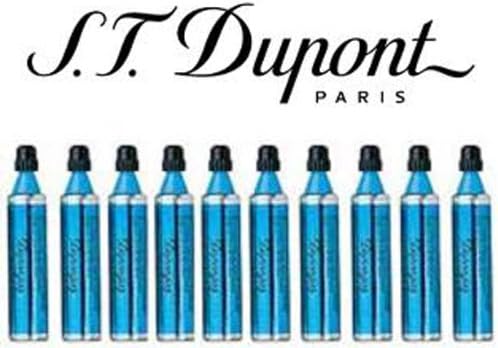 S.t. Dupont Gas Refill - Blue, Ligne 8 Series, Ligne D & Urban TEN Pack
