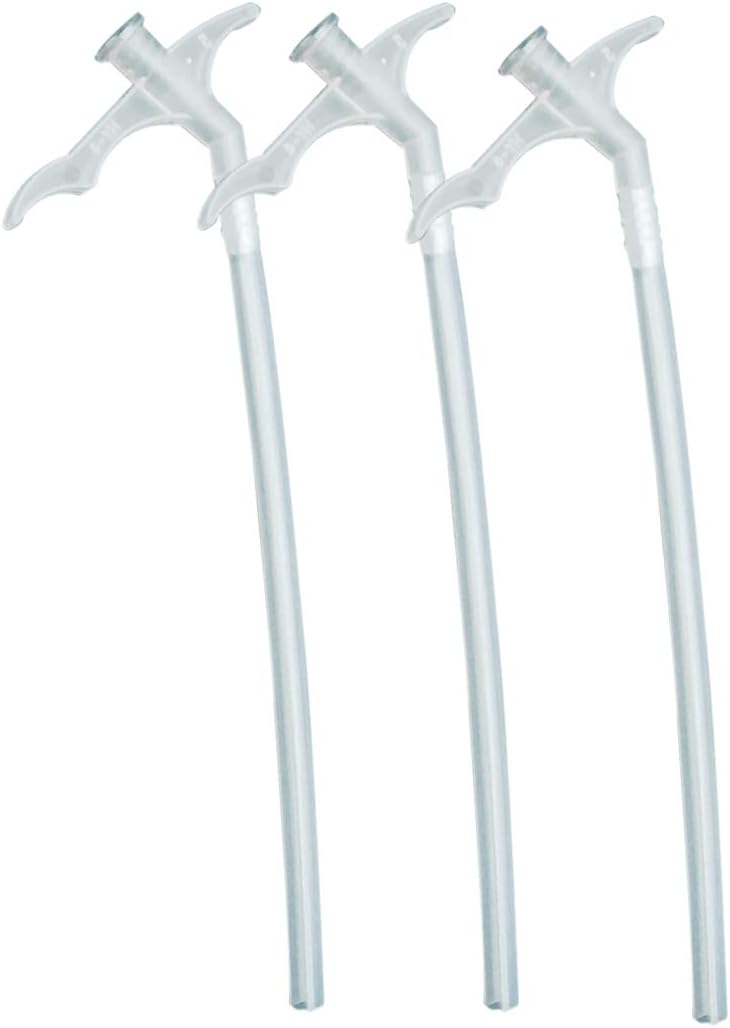 Spray Foam Replacement Tubes Nozzle - Trigger & Tube Assembly, Clear Foam Tube, Gap Filling Insulating Foam Spray - Replacement Tube for DIY Spray Foam - Pack of 3 Foam Tube