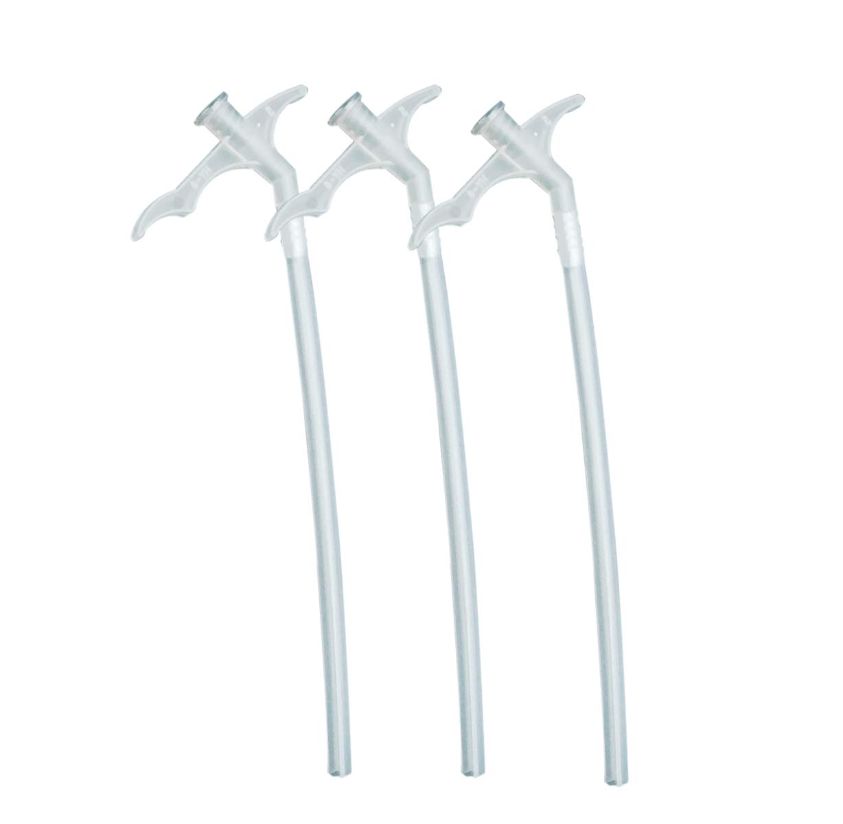 Spray Foam Replacement Tubes Nozzle - Trigger & Tube Assembly, Clear Foam Tube, Gap Filling Insulating Foam Spray - Replacement Tube for DIY Spray Foam - Pack of 3 Foam Tube