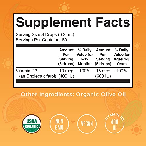 Usda Organic Vitamin D3 & Immunity Gummies Cherry Flavor Bundle By Maryruth's | Immune Support For Infants & Toddlers | Vitamin D3 Supplement | Elderberry With Zinc & Vitamin C | Vegan | Non-Gmo. #TOP5