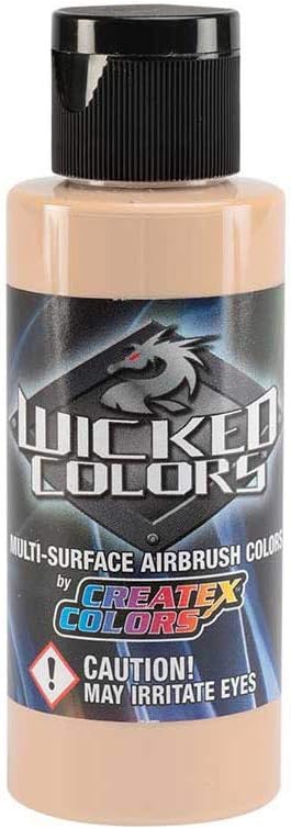 Createx Wicked色w076詳細ユニバーサルFleshtone 2oz.水性ユニバーサルエアブラシpaint. by sp