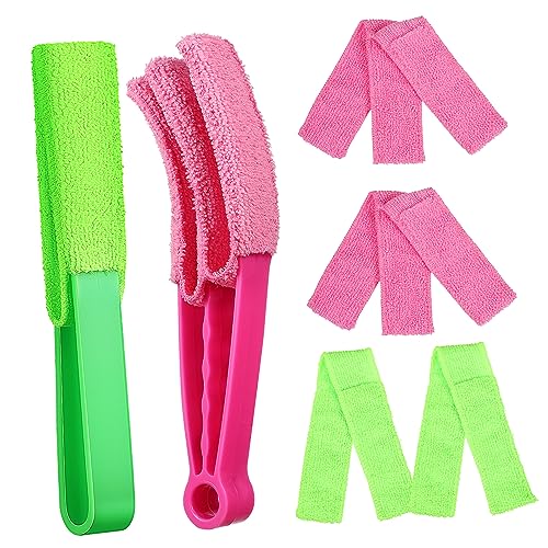 Didiseaon 1 Set Blinds Cleaning Kit Set 1 Window Cleaner Car Wash Brush Duster Fan Mini Blind Cleaner Tool Blinds Cleaner Shutter Cleaner Cloth Cleaning Cloth Washable
