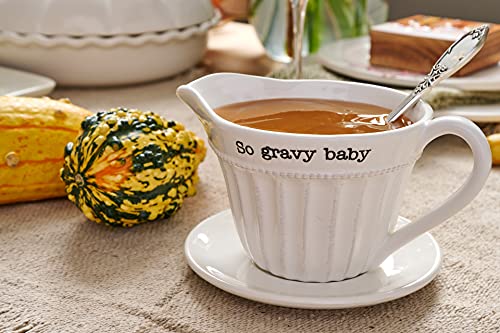 Mud Pie So Gravy Boat - Set di 3 vassoi - immagine 5