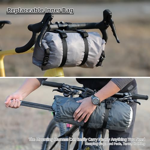Rhinowalk Fahrrad Lenker Harness Mounts System Fahrrad Lenker Rolls Für Bikepacking