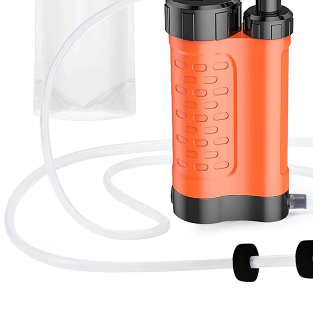 Filtro de Agua Personal de Emergencia para Exteriores, de Filtrado de 4 Etapas, Purificador de Agua Portátil, Filtro de Agua de Supervivencia para Emergencias.
