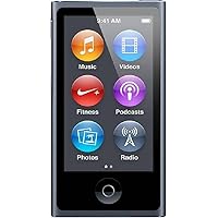 Apple - ★新品★ iPod nano 第7世代 16GB 希少/本物スペースグレイ 本体 iPod nano Apple 第7世代（16GB）ME971J/A：スペースグレイ