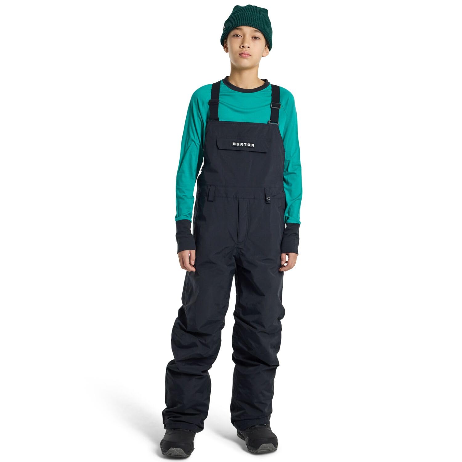 Burton Skihose/Snow Kids' Skylar 2l Bib Silver Sconce Jungen – Grau