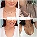 Gold Chain for Women, 14/16/18/20 inch 14K Gold Plated Paperclip Chain Necklace Dainty Simple Gold Paper Clip Necklaces Non Tarnish Gold Necklace for Women Trendy Fashion Aesthetic Jewelry Gift
