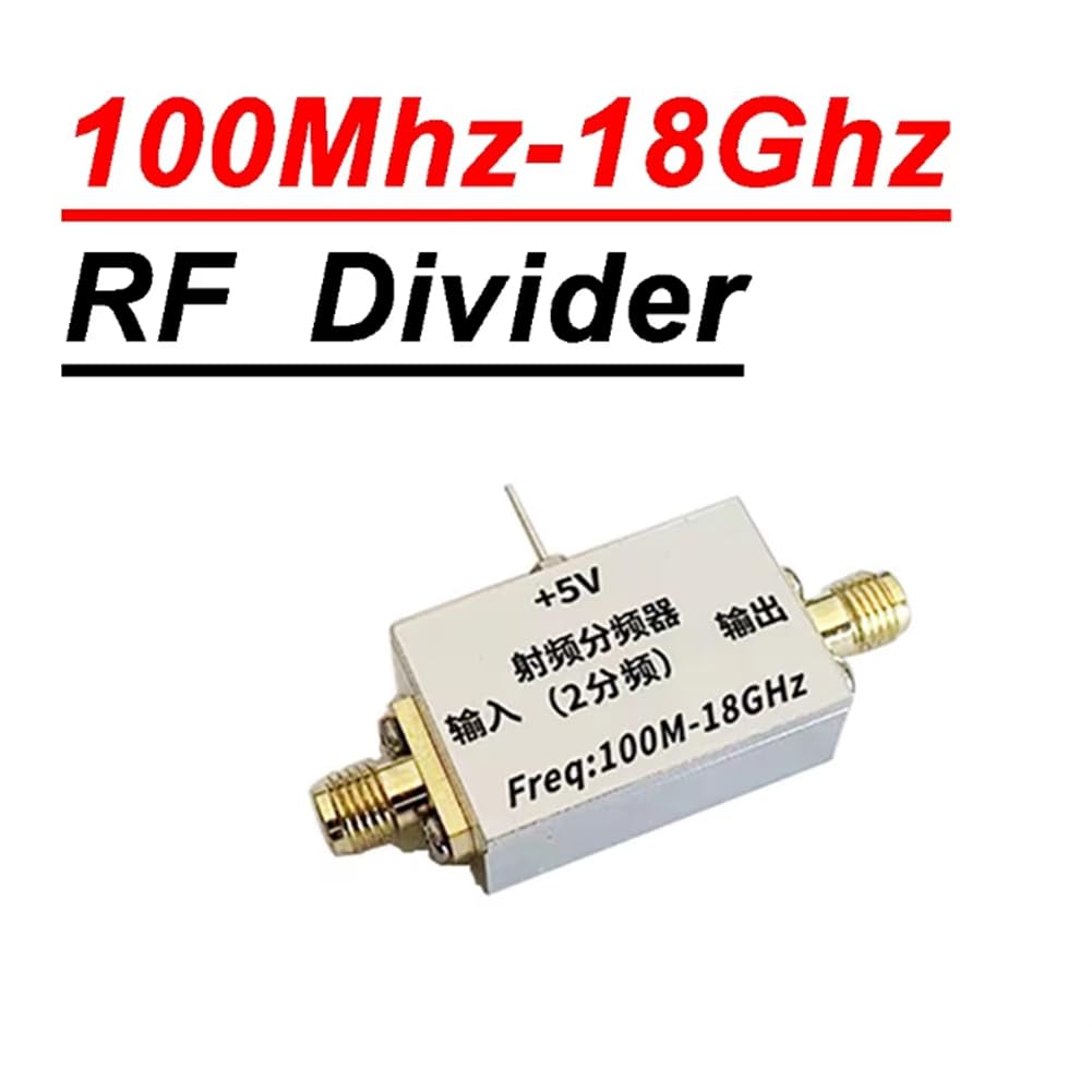 Divisore di Frequenza di Frequenza Precaler da 100 MHz-18 GHz Divisore di Frequenza Precaler 2 Divisori Segnale Ad Alta Frequenza A Bassa Frequenza di Conversione Amplificatore