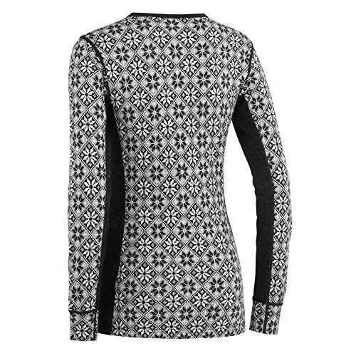 Kari Traa Rose Long Sleeve Women's Base Layer Top - 100% Merino Wool Fitted Knit Thermal Shirt2