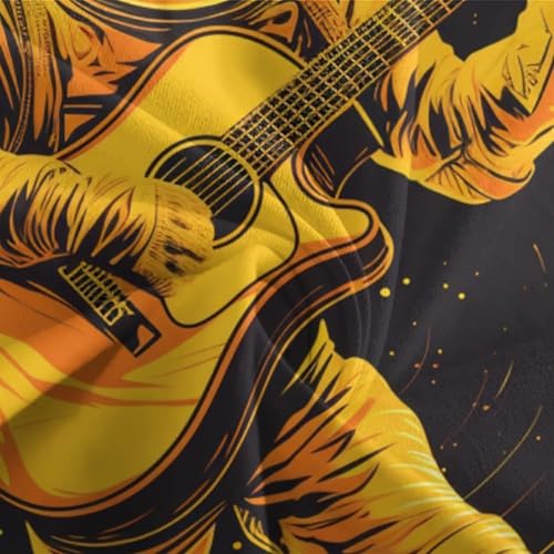 Guitare ensemble de literie 3D respirant en microfibre douce - 7