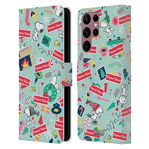 Coque Peanuts Samsung S22 Ultra étui cuir portefeuille antichoc