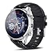 Produktbild Grww ofd Intelligente Uhr, Android 7.1 GPS Smartwatch Männer LTE 4G Intelligente Uhr Telefon Herzfrequenz 1 GB + 16 GB Speicher mit 2MP Kamera,Silver