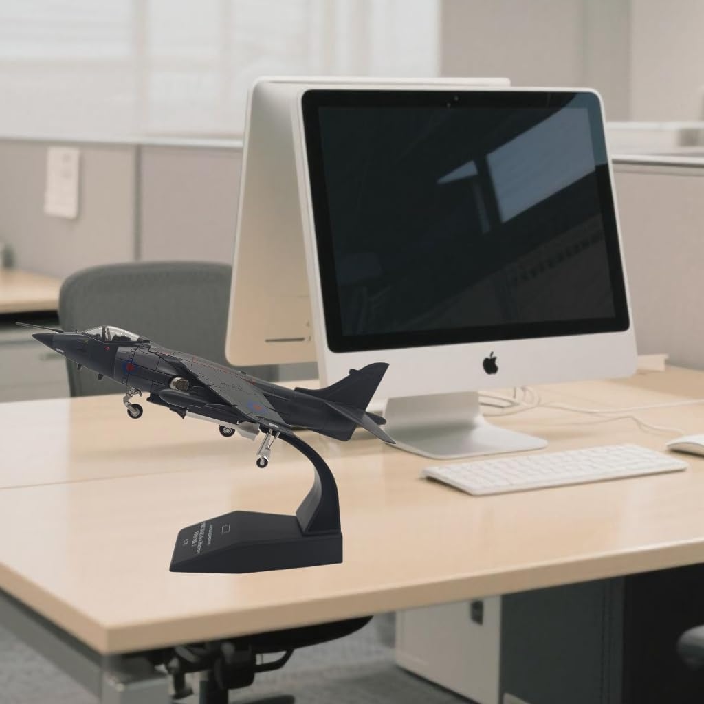 1:72 Scale Bomber Model Airplane Harrier Fighter Jet Model Attack Plane Military Model Plane Collection Plane for Gifts