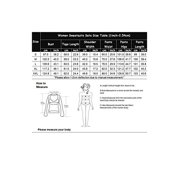 Womens 2 Piece Sportswear Long Sleeve Full-Zip Jacket Cozy Jogger Pants Velour Activewear Black L