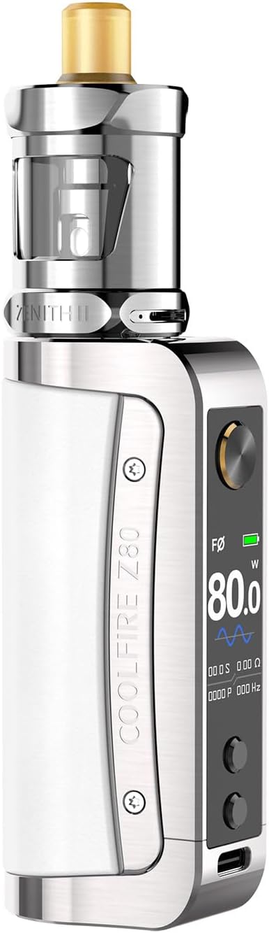 Innokin Coolfire Z80 5.5ml 80W Kit Including Zenith II Tank White