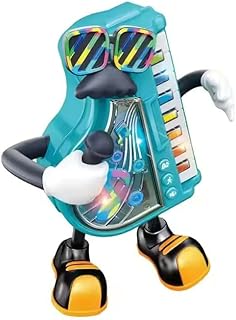 لعبة دمية موسيقية بصوت وضوء للأطفال من Next Store – تصميم على شكل آلة موسيقية لتنمية الحواس والخيال (2)