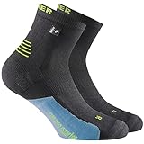 Photo Gallery rohner unisex run pro quarter socken, schwarz, 42|43|44 Photo Gallery rohner unisex run pro quarter socken, schwarz, 42|43|44