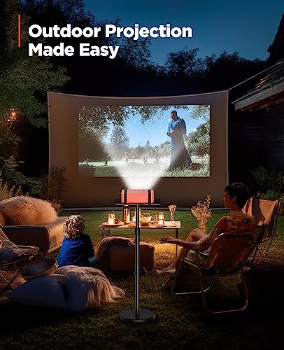 Amada Homefurnishing AMPS04 Height Adjustable Projector Stand 32"-47", Projector Floor Stand With 3 Mounting Options thumb #6