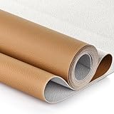 2 Yards Marine Vinyl-Stoff, Polster-Kunstleder, weiches, wasserdichtes synthetisches Stoffmaterial für Outdoor, Boot, Auto, Autositze, Polsterhandwerk, DIY Nähen, Sofa, Handtasche, 137,2 x 182,9 cm