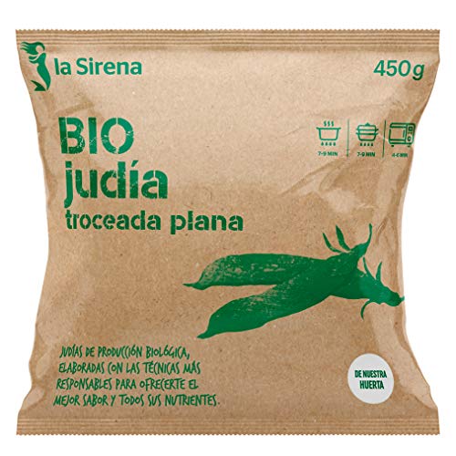La Sirena Judía Plana, 450g (Bio) (Congelado)