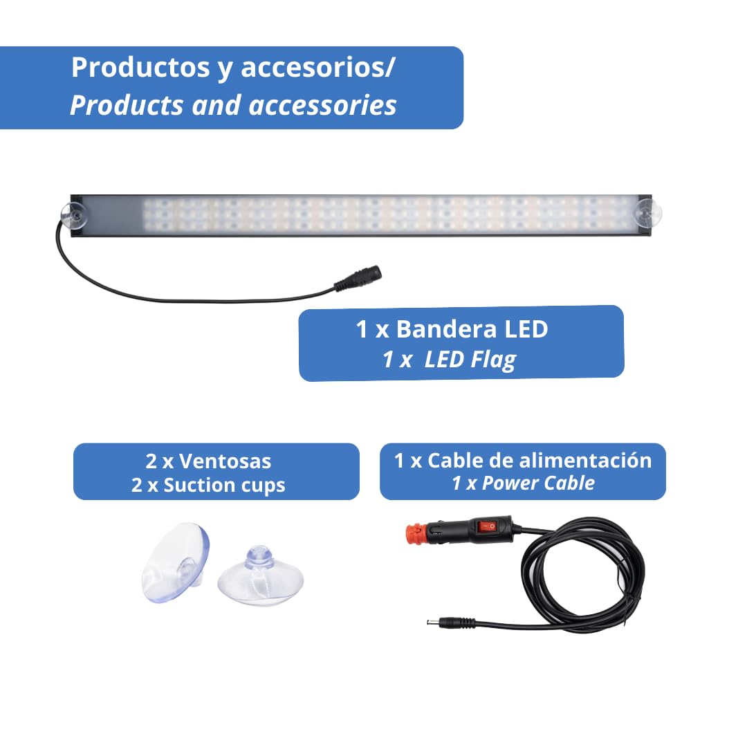 Bandera LED Brasil 24-12V - BOEL-TRONIC