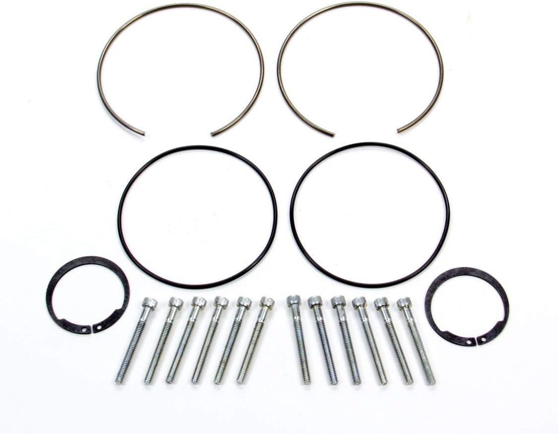 WARN 11967 Locking Hub Service Kit with Snap Rings, Gaskets, Retaining Bolts and O-Rings for Dodge, GM & Ford