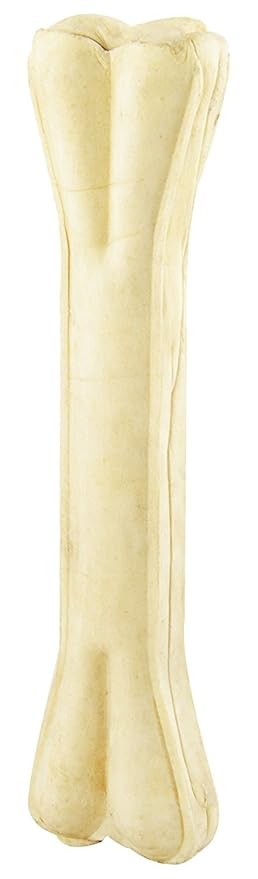 Pets Rawhide Pressed Dog Bones, Rawhide Bone, 10 Inch 2 Pcs