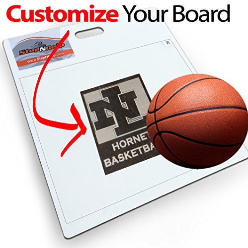Stepngrip Courtside Basketball Sticky Mat White, Basic Model With 15" X 18" Replaceable Sheets Basketball Shoe Grip Enhancer, Sticky Pad For Basketball Shoes, Step And Grip Basketball Sticky Pad #TOP4