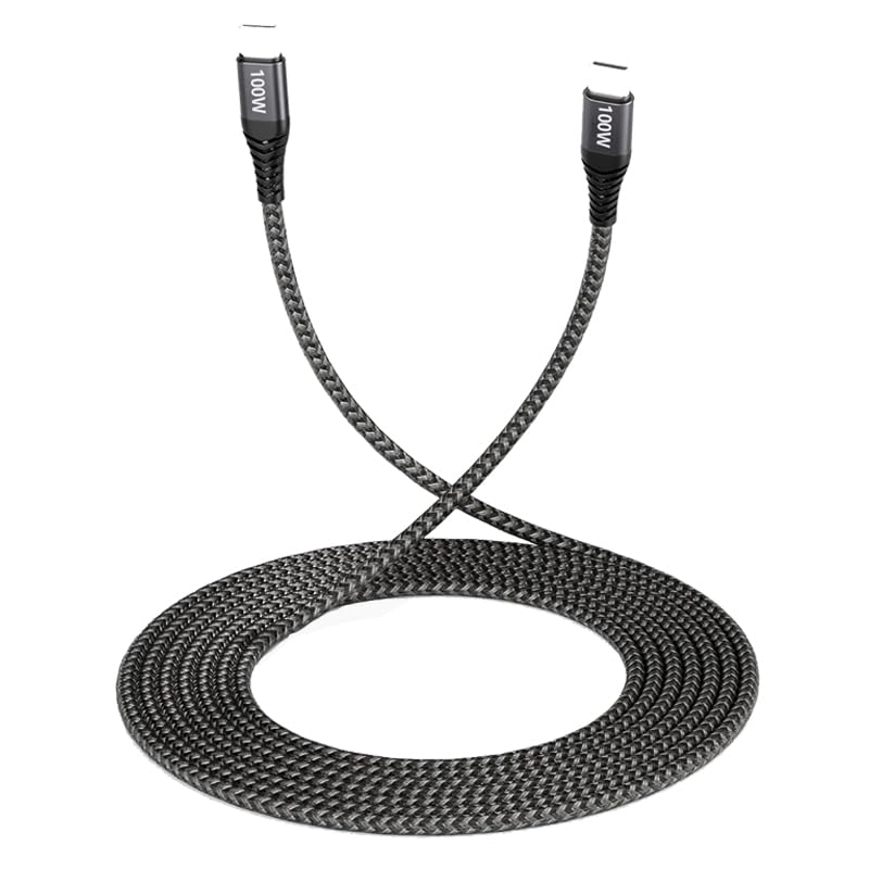 Verilux® Type C to Type C Cable, 6.6Ft 100W Fast Charging Cable, Type C Male to Male Nylon Braided 480 Mbps Transfer Cord for MacBook Pro/Air, MacBook, Samsung Galaxy (B0CLTVBS7C) Amazon Price History, Amazon Price Tracker
