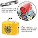 TuhooMall Hitting Bag Golf Impact Power Smash Bag Swing Training Aids Waterproof Durable (Yellow)