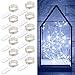Govee Fairy Lights, Battery Operated LED String Lights, for Chrismas Wedding Bedroom Festival Deco Cool White 12 Pack