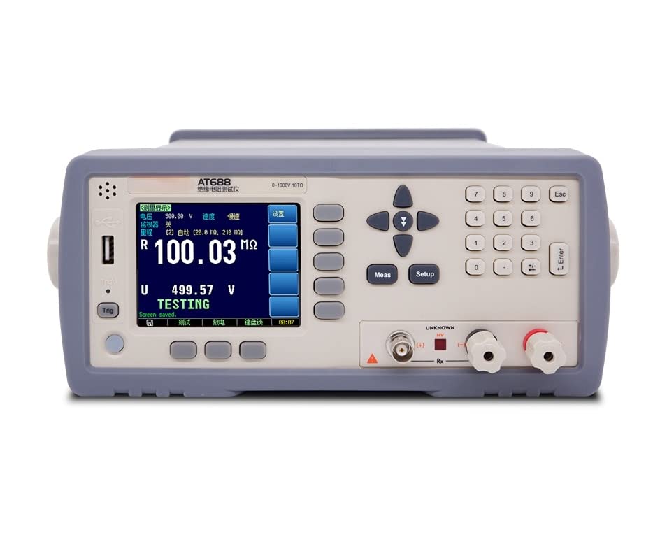 1000VDC 3.5 INCH LCD Display Leakage Current Insulation Resistance Meter (AT688)