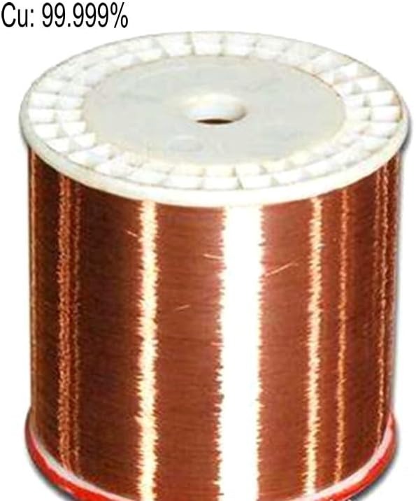 Copper Wire Cu 5N High Purity 99.999% for Research and Development Element Metal Diameter 0.05 0.1 3.0mm Length 1/2 Meter - (Dimensions: Dia1.5x1000mm)